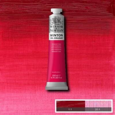 Winsor & Newton Winton Yağlı Boya 200 ml. 49 Permanent Rose - 1