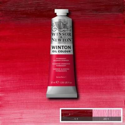 Winsor & Newton Winton Yağlı Boya 37 ml. 1 Permanent Alizarin Crimson - 1
