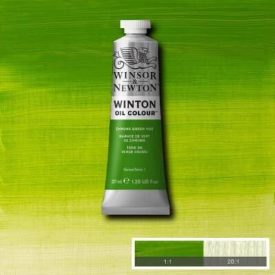 Winsor & Newton Winton Yağlı Boya 37 ml. 11 Chrome Green Hue - 1