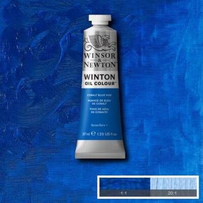 Winsor & Newton Winton Yağlı Boya 37 ml. 15 Cobalt Blue Hue - 1