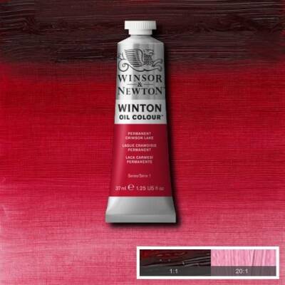 Winsor & Newton Winton Yağlı Boya 37 ml. 17 Permanent Crimson Lake - 1