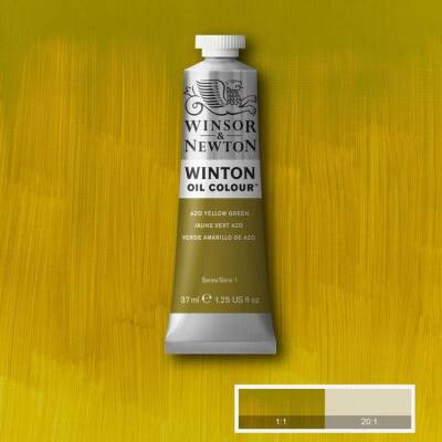 Winsor & Newton Winton Yağlı Boya 37 ml. 280 Azo Yellow Green - 1