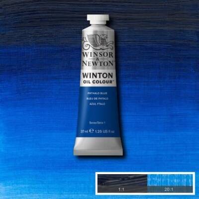 Winsor & Newton Winton Yağlı Boya 37 ml. 30 Phthalo Blue - 1