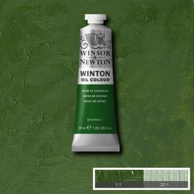 Winsor & Newton Winton Yağlı Boya 37 ml. 31 Oxide Of Chromium - 1