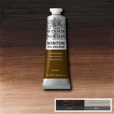 Winsor & Newton Winton Yağlı Boya 37 ml. 41 Vandyke Brown - 1