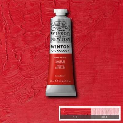 Winsor & Newton Winton Yağlı Boya 37 ml. 42 Vermilion Hue - 1