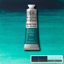 Winsor & Newton Winton Yağlı Boya 37 ml. 43 Viridian Hue - 1