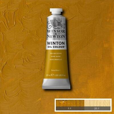 Winsor & Newton Winton Yağlı Boya 37 ml. 44 Yellow Ochre - 1