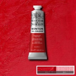 Winsor & Newton Winton Yağlı Boya 37 ml. 6 Cadmium Red Deep Hue - 1