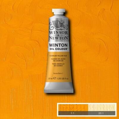 Winsor & Newton Winton Yağlı Boya 37 ml. 9 Cadmium Yellow Hue - 1