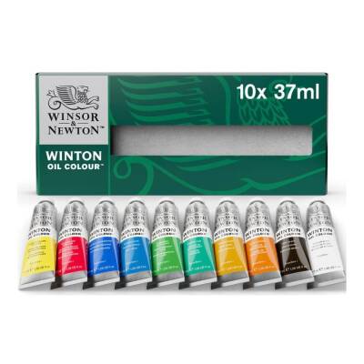 Winsor & Newton Winton Yağlı Boya Tanıtım Seti 10 Renk x 37 ml - 1