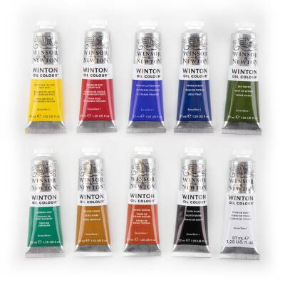Winsor & Newton Winton Yağlı Boya Tanıtım Seti 10 Renk x 37 ml - 2