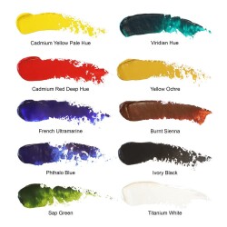 Winsor & Newton Winton Yağlı Boya Tanıtım Seti 10 Renk x 37 ml - 3