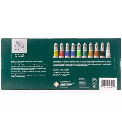 Winsor & Newton Winton Yağlı Boya Tanıtım Seti 10 Renk x 37 ml - 4