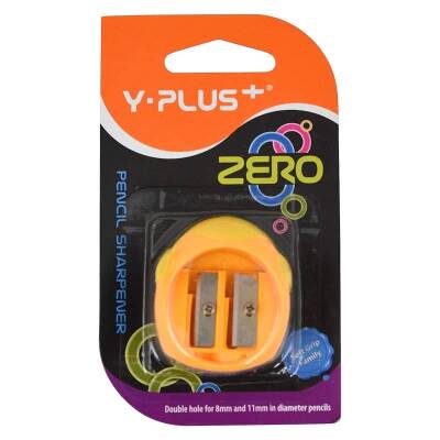 Y-Plus Soft Grip Çift Bıçaklı Kalemtraş (Jumbo+Standart) - 1