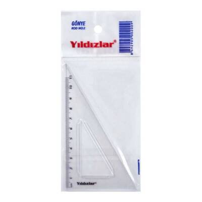 Yıldızlar Plastik Gönye 11 cm - 1