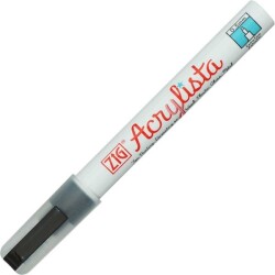 Zig Acrylista Marker Akrilik Boyama Kalemi 0.5 mm Fine Uç SİYAH - 1