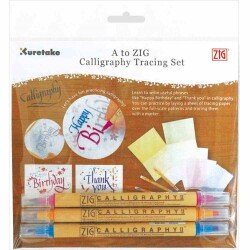 Zig Calligraphy Tracing Set Kaligrafi Alıştırma Seti - 1