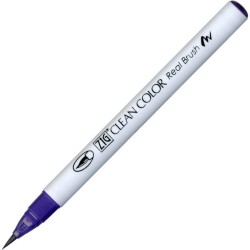 Zig Clean Color Real Brush Fırça Uçlu Marker Kalem 080 Violet - 1