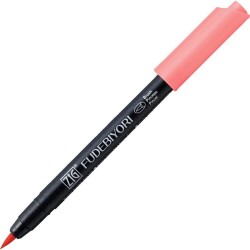Zig Fudebiyori Brush Pen Fırça Uçlu Kalem 21 LIGHT CARMINE - 1