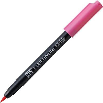 Zig Fudebiyori Brush Pen Fırça Uçlu Kalem 25 PINK - 1