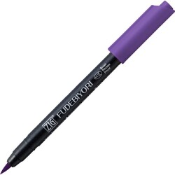 Zig Fudebiyori Brush Pen Fırça Uçlu Kalem 80 VIOLET - 1