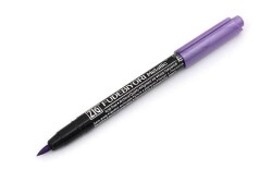 Zig Fudebiyori Metallic Brush Pen Yaldızlı Fırça Uçlu Marker Kalem VIOLET - 1