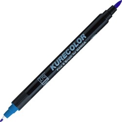 Zig Kurecolor Fine & Brush for MANGA Marker Çizim Kalemi 364 Cornflour Blue - 1