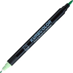 Zig Kurecolor Fine & Brush for MANGA Marker Çizim Kalemi 520 Green Shadow - 1