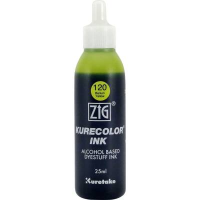 Zig Kurecolor Ink Alkol Bazlı Mürekkep 120 BARIUM YELLOW - 1