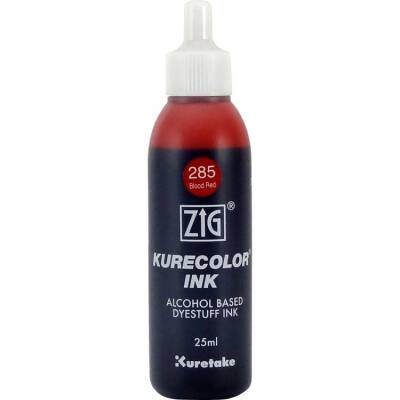 Zig Kurecolor Ink Alkol Bazlı Mürekkep 285 BLOOD RED - 1