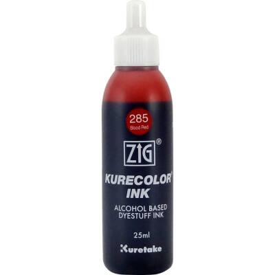 Zig Kurecolor Ink Alkol Bazlı Mürekkep 285 BLOOD RED - 1