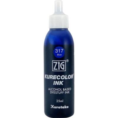 Zig Kurecolor Ink Alkol Bazlı Mürekkep 317 BLUE - 1