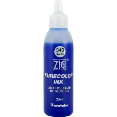 Zig Kurecolor Ink Alkol Bazlı Mürekkep 340 HAZE BLUE - 1