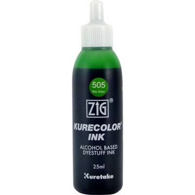 Zig Kurecolor Ink Alkol Bazlı Mürekkep 505 MAY GREEN - 1