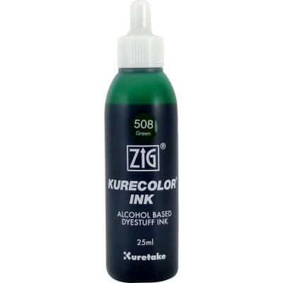 Zig Kurecolor Ink Alkol Bazlı Mürekkep 508 GREEN - 1