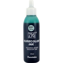 Zig Kurecolor Ink Alkol Bazlı Mürekkep (531) 532 AQUA - 1