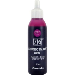 Zig Kurecolor Ink Alkol Bazlı Mürekkep 637 PURPLE - 1