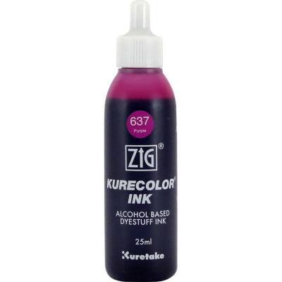 Zig Kurecolor Ink Alkol Bazlı Mürekkep 637 PURPLE - 1