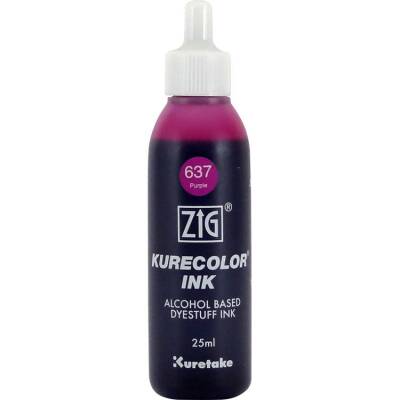 Zig Kurecolor Ink Alkol Bazlı Mürekkep 637 PURPLE - 1