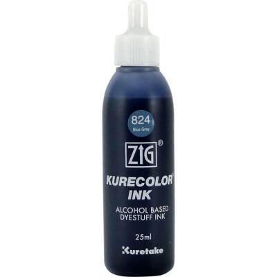 Zig Kurecolor Ink Alkol Bazlı Mürekkep (824) 832 BLUE GRAY - 1