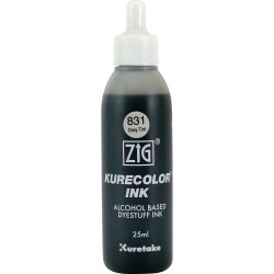 Zig Kurecolor Ink Alkol Bazlı Mürekkep (831) 835 GRAY TINT - 1