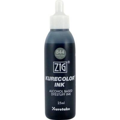 Zig Kurecolor Ink Alkol Bazlı Mürekkep 844 GREEN GRAY 3 - 1