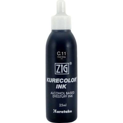 Zig Kurecolor Ink Alkol Bazlı Mürekkep C11 COOL GRAY 11 - 1
