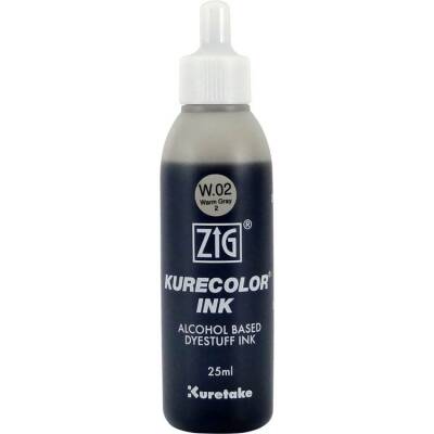 Zig Kurecolor Ink Alkol Bazlı Mürekkep W02 WARM GRAY 2 - 1