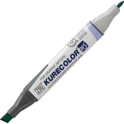 Zig Kurecolor Twin S Grafik Çizim Kalemi 534 Turquoise Green - 1