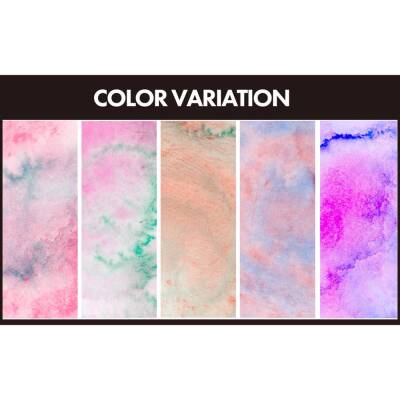 Zig Kuretake Gansai Tambi Granulating Colors Sulu Boya 5 Renk + 1 Boş Küvet - 4