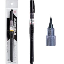 Zig Mangaka Brush Pen Doldurulabilir Fırça Uçlu Kalem No:22 - 1