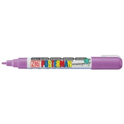 Zig Posterman Waterproof Boyama Markeri Fine Uç 1 mm VIOLET - 1