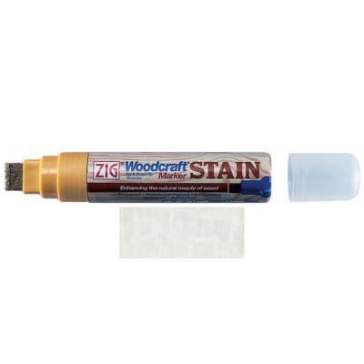 Zig Woodcraft Stain Marker 15 mm Kesik Uçlu Mobilya ve Parke Kalemi 951 Whitewash (Kireçli Meşe) - 1